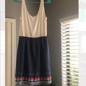 Flirty fit and flare Pink Rose dress